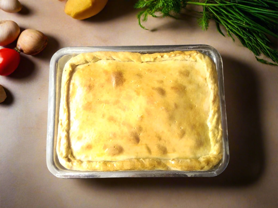 Pastel de Polvorosa de Pollo