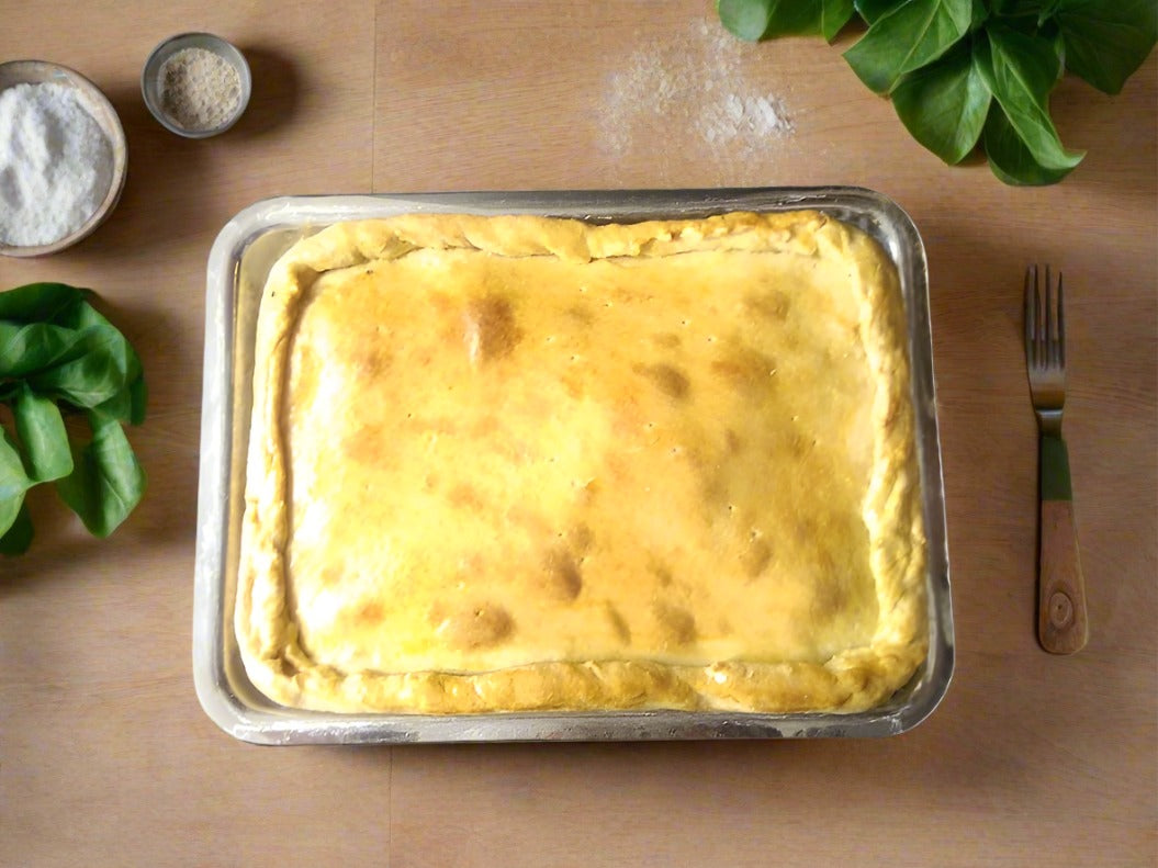 Pastel de Polvorosa de Ajoporro